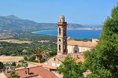 <h3>Le village de Lumio</h3>